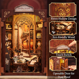 BOOK NOOK KIT - DIY - Memories Bookshop - 127pc + LED Light