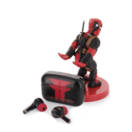 DEADPOOL - Buds Pro Bundle - Wireless Bluetooth Earbuds + Holder
