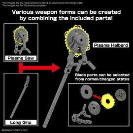 30MM - Customize Weapons (Plasma Weapon) - Model Kit
