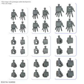 GUNDAM - Option Parts Set Gunpla 3 (Build Hands Edge) - Model Kit
