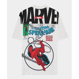 SPIDER-MAN - Split Comic - Men's T-shirt Loose Fit (XL)