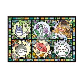 MY NEIGHBOR TOTORO - All the seasons  - Stained Glass Puzzle 1000P