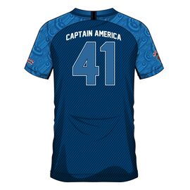 MARVEL - Captain America 41 - Soccer Jersey Men (M)