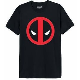 MARVEL - Deadpool Logo Puff - T-Shirt Men (S)