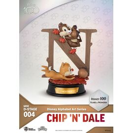 DISNEY 100TH - Disney Alphabet Art - Pack 6 Diorama Stage 10cm