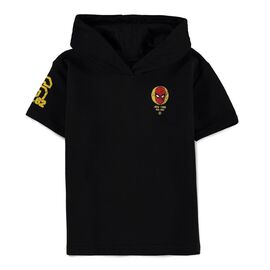 SPIDERMAN - Short Sleeved Kids Hoodie (134-140)