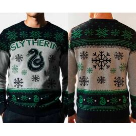 HARRY POTTER - Slytherin - Men Christmas Sweaters (M)