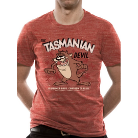 LOONEY TUNES - T-Shirt IN A TUBE- Tazmania Devil (S)