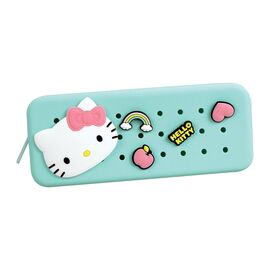 HELLO KITTY - Silicone Pencil Case with pins