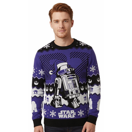 STAR WARS - R2-D2 - Men Christmas Sweaters (XL)