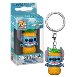 LILO & STITCH - Pocket Pop Keychains - Stitch in Pineapple