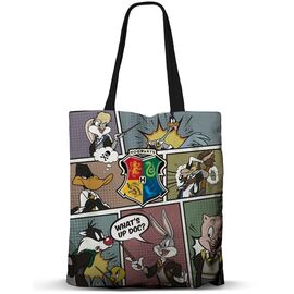 LOONEY TUNES to Hogwarts - Premium Tote Bag '40x33x1cm'