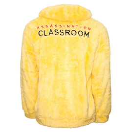 ASSASSINATION CLASSROOM - Logo - Men's Fluffy Zipper Hoodie (L/XL)