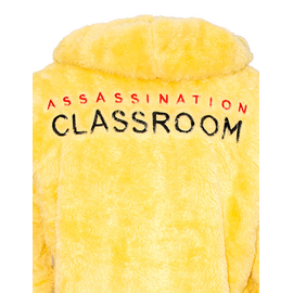 ASSASSINATION CLASSROOM - Logo - Men's Fluffy Zipper Hoodie (L/XL)