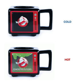 GHOSTBUSTERS - I Ain't Afraid - RETRO TV Heat Change Mug 500ml