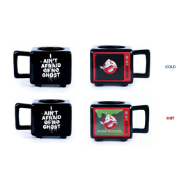 GHOSTBUSTERS - I Ain't Afraid - RETRO TV Heat Change Mug 500ml