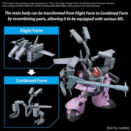 GUNDAM - Option Parts Set Gunpla 08 (Ballden Arm Arms) - Model Kit