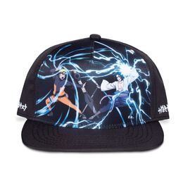 NARUTO SHIPPUDEN - Naruto & Sasuke - Men's Novelty Cap one size
