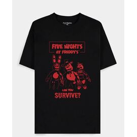 FIVE NIGHTS AT FREDDY'S - Can you survive - Men's T-shirt (XXL)
