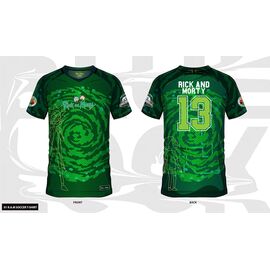 RICK & MORTY - Rick & Morty 13 - Soccer Jersey Men (XXL)