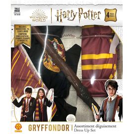 HARRY POTTER - Gryffindor - Dress Up Set Kids 5-8 years 105-128cm