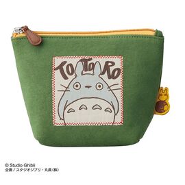 MY NEIGHBOR TOTORO - Totoro Green Autumn - Pouch 13x19x6cm