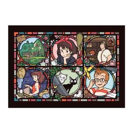 KIKI'S DELIVERY SERVICE - Characters - Stained Glass Puzzle 1000P
