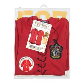 HARRY POTTER - Personalised Gryffindor Quidditch Robe (M)