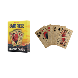 ONE PIECE NETFLIX - Playing Cards (52 cards + 2 jokers)