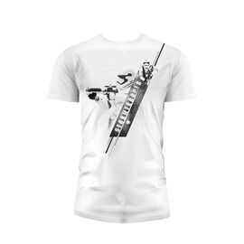 STAR WARS 7 - T-Shirt Storm Trooper Blaster - White (XL)