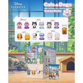 DISNEY - Cats & Dogs Gummy Series - Figurine Blind Box 3.4cm