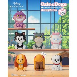 DISNEY - Cats & Dogs Gummy Series - Figurine Blind Box 3.4cm