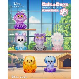 DISNEY - Cats & Dogs Gummy Series - Figurine Blind Box 3.4cm