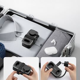 Orico AP3 65W GaN 6in1 Power Strip 2x AC + 2x USB-A + 2x USB-C - Black | Techbox