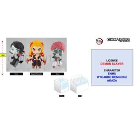 DEMON SLAYER - ChibiMasters Figure 8cm - Vol 2 'Box 12 pcs'