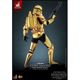Star Wars Action Figure 1/6 Clone Trooper (Gold Chrome Version) Exclusive 30 cm