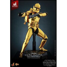 Star Wars Action Figure 1/6 Clone Trooper (Gold Chrome Version) Exclusive 30 cm