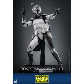 Star Wars: The Clone Wars Action Figure 1/6 Clone Commander Wolffe 30 cm
