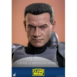 Star Wars: The Clone Wars Action Figure 1/6 Clone Commander Wolffe 30 cm