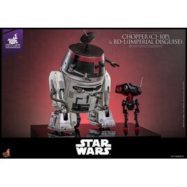 Star Wars Action Figure Set 1/6 Chopper (C1-10P™) & BD-1™ (Imperial Disguise) 18 cm & 8 cm