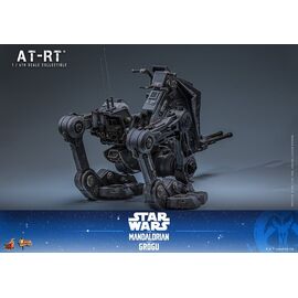 Star Wars: The Mandalorian & Grogu Movie Masterpiece Action Figure Set 1/6 Imperial Remnant AT-RT Driver & AT-RT 60 cm