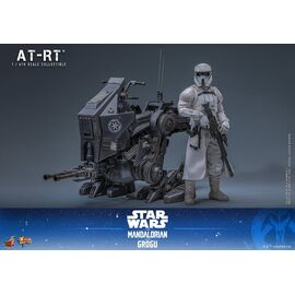 Star Wars: The Mandalorian & Grogu Movie Masterpiece Action Figure Set 1/6 Imperial Remnant AT-RT Driver & AT-RT 60 cm