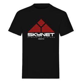 Terminator 2: Judgment Day T-Shirt Skynet Logo Size L
