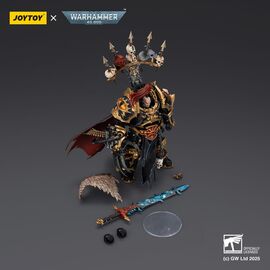 Warhammer 40,000 Action Figure  Black Legion Abaddon the Despoiler with Drach'nyen and the Talo 16 cm