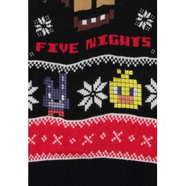 Five Nights at Freddy's Sweater Survived Five Nights (Christmas Jumper) Size L