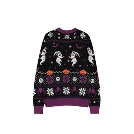 Nightmare Before Christmas Sweater Glow in the Dark (Christmas Jumper) Size L