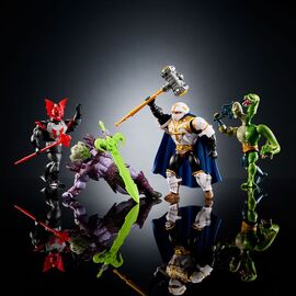 Masters of the Universe Origins Action Figure 4-Pack Techbox exclusive 14 cm