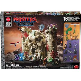 Masters of the Universe Mattel Brick Shop Construction Set Castle Grayskull