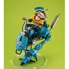 Dragonball Z Desktop Real McCoy EX PVC Diorama Son Goku & Son Gohan & Robot with two legs 20 cm