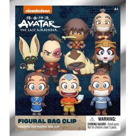 Avatar: The Last Airbender 3D PVC Bag Clips Series 1 Display (24)
